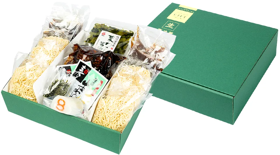 商品の中身がわかる箱画像。続くセット内容が入っています。